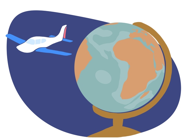 Plan a Dream Vacation date idea illustration
