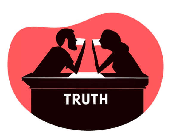 Truth or Drink date idea illustration