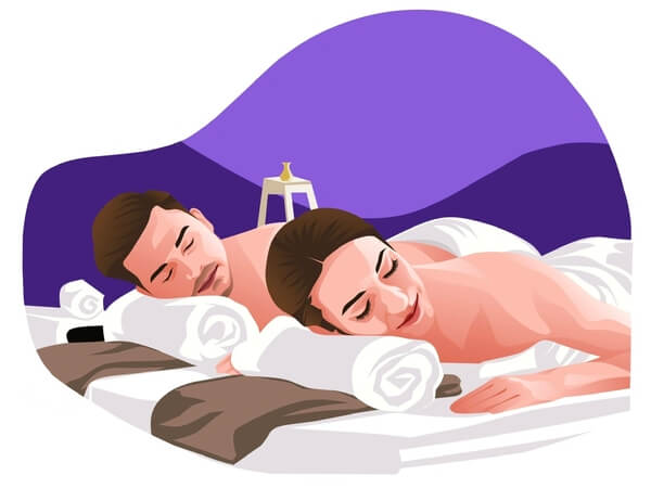 SPA o'clock date idea illustration